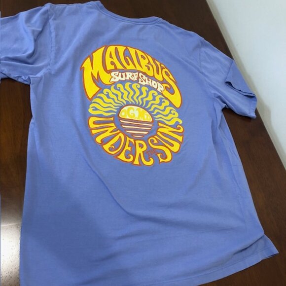 Malibu’s Surf Shop Graphic T-Shirt Size M Pre-Owned - Picture 6 of 12